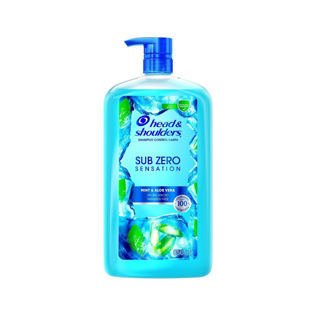 Shampoo Head & Shoulders Sub Zero Mint & Aloe Vera 850 Ml (1)