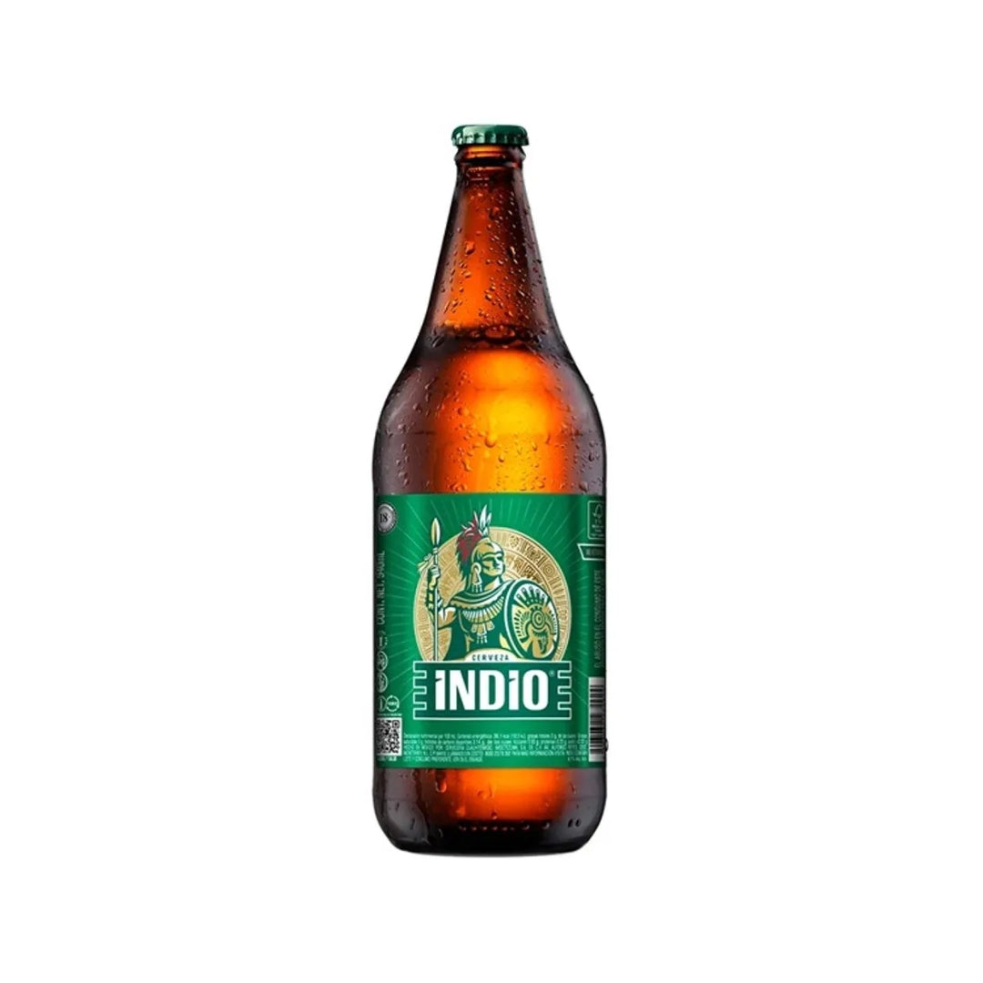 Cerveza Indio Agave Vidrio 940 Ml (12)