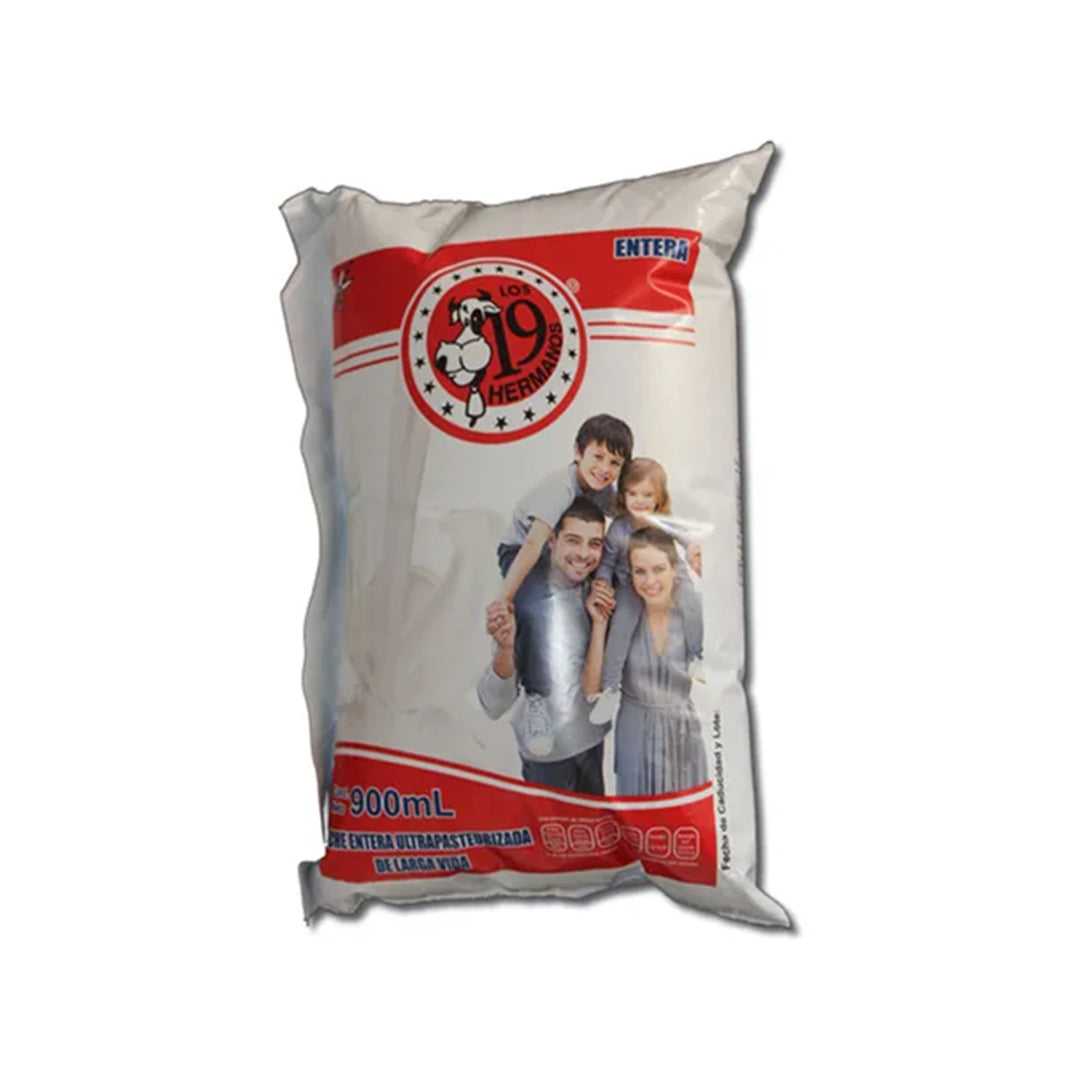 Leche Tetra 19 Hermanos Bolsa 900 Ml (6)