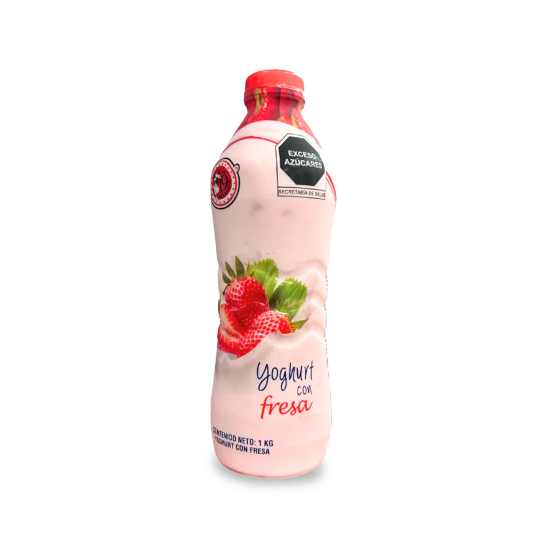 Yogurt 19 Hermanos Beber Fresa 1 Lt (1)