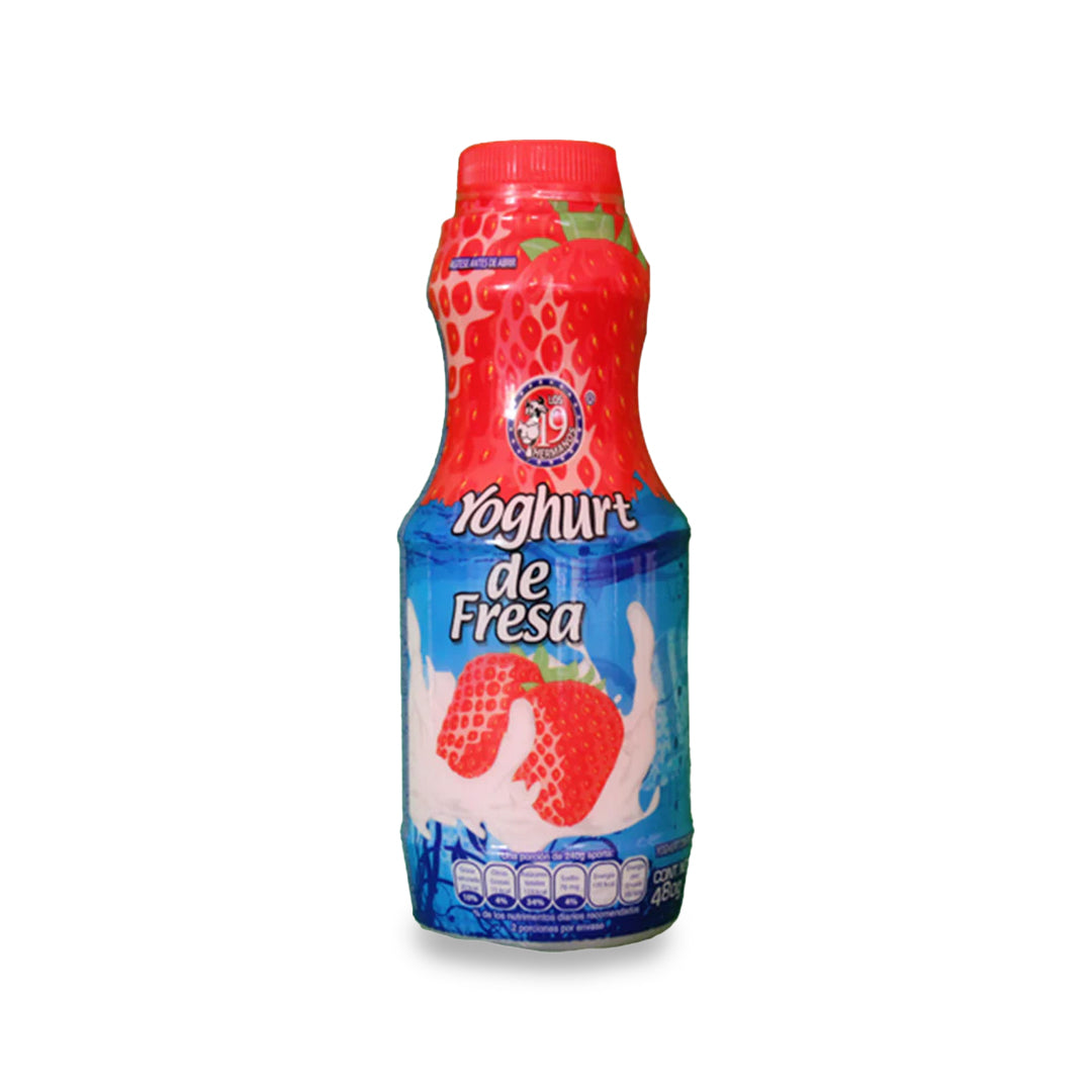 Yogurt 19 Hermanos Beber Fresa 480 Ml (1)