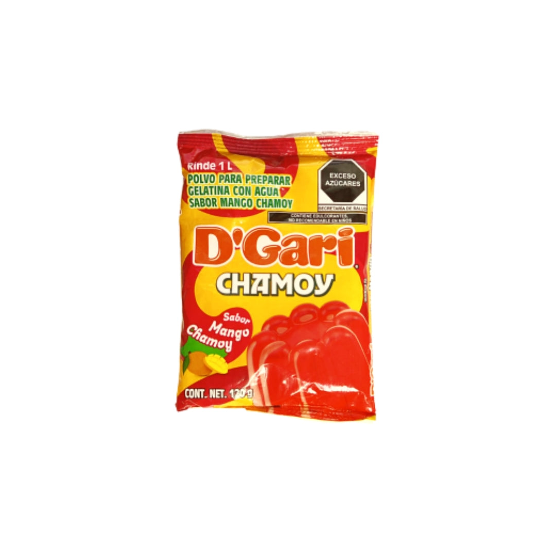 Gelatina Gari Agua Mango Chamoy 120G (50)