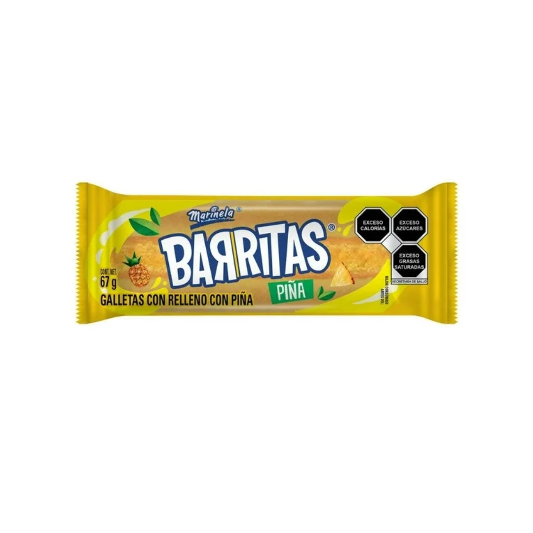 Galletas Marinela Barritas Piña Pz(1)