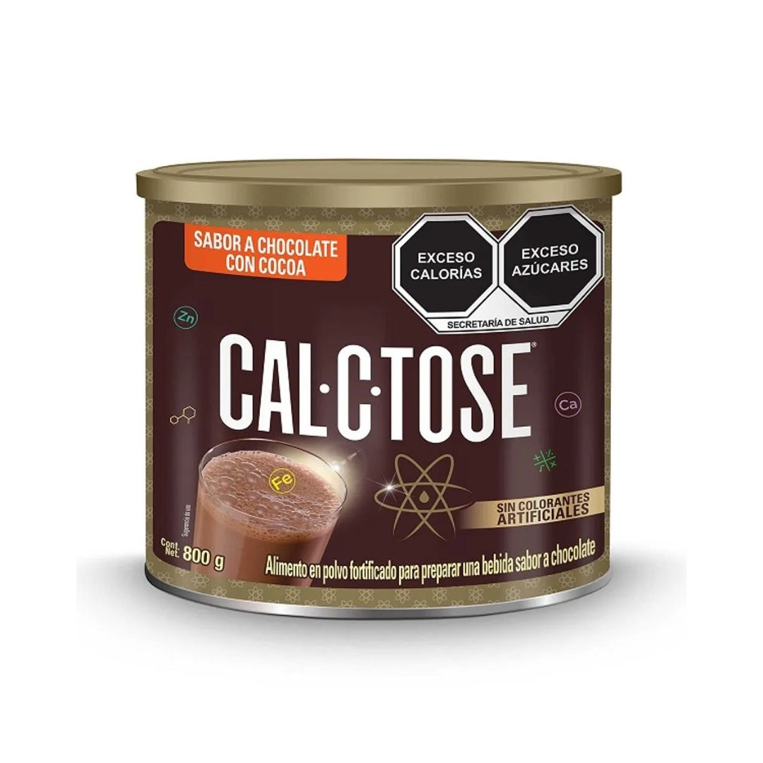 Chocolate En Polvo Cal-C-Tose Lata 800 Gr (12)