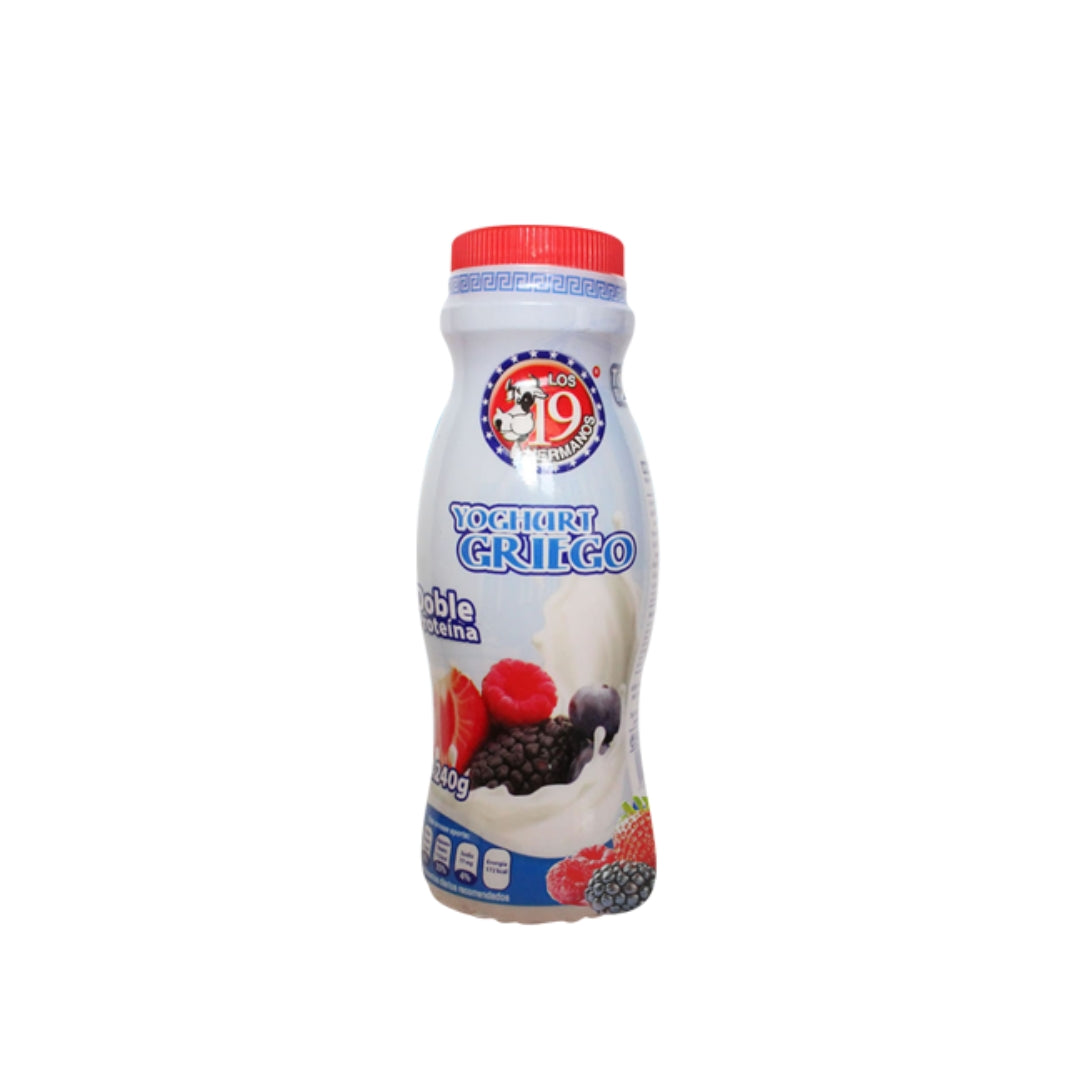 Yogurt 19 Hermanos Griego Berries 1 Lt (12)