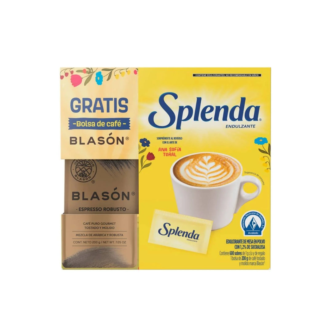Azucar Sustituto Splenda 600 Gr + Cafe Blason 200 Gr (1)