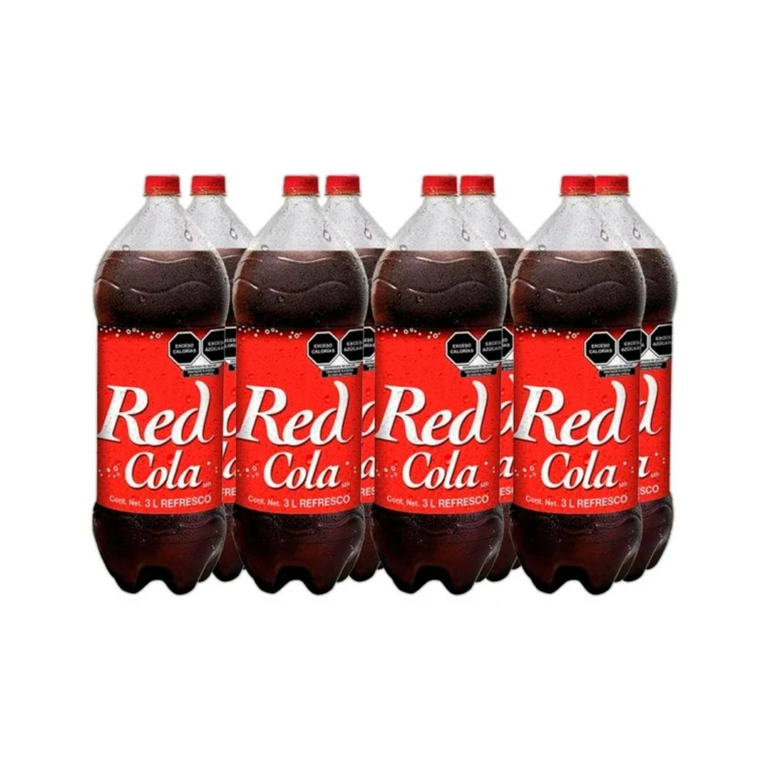 Refresco Red Cola 3 Lt (8)
