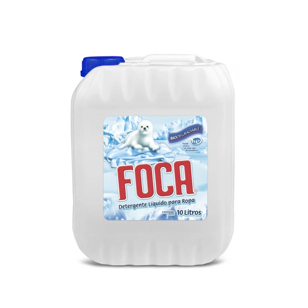 Detergente Ropa Liquido Foca 10 Lt (1)