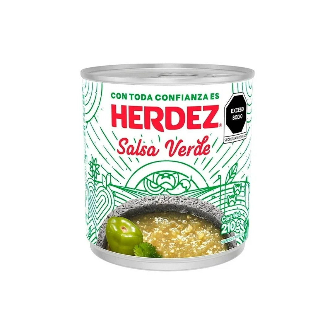 Salsa De Cocina Herdez Verde 210 Gr (6)