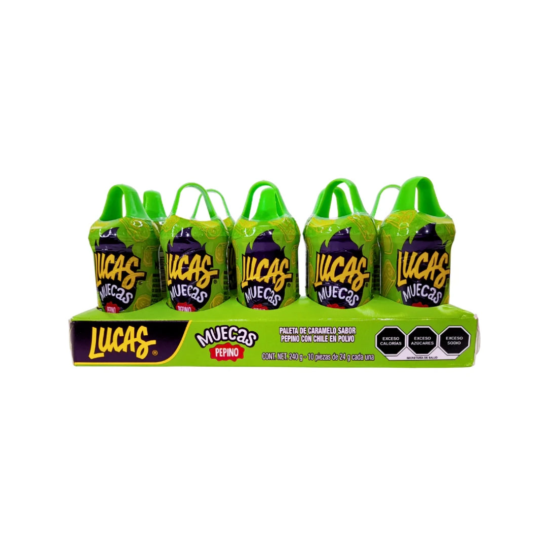 Dulces Lucas Muecas Pepino 10 Pz (24)