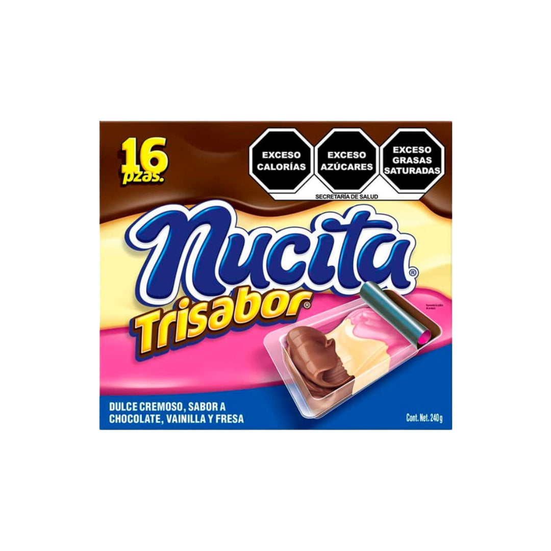 Dulces Nucita Barrita Trisabor 160 Gr (1)
