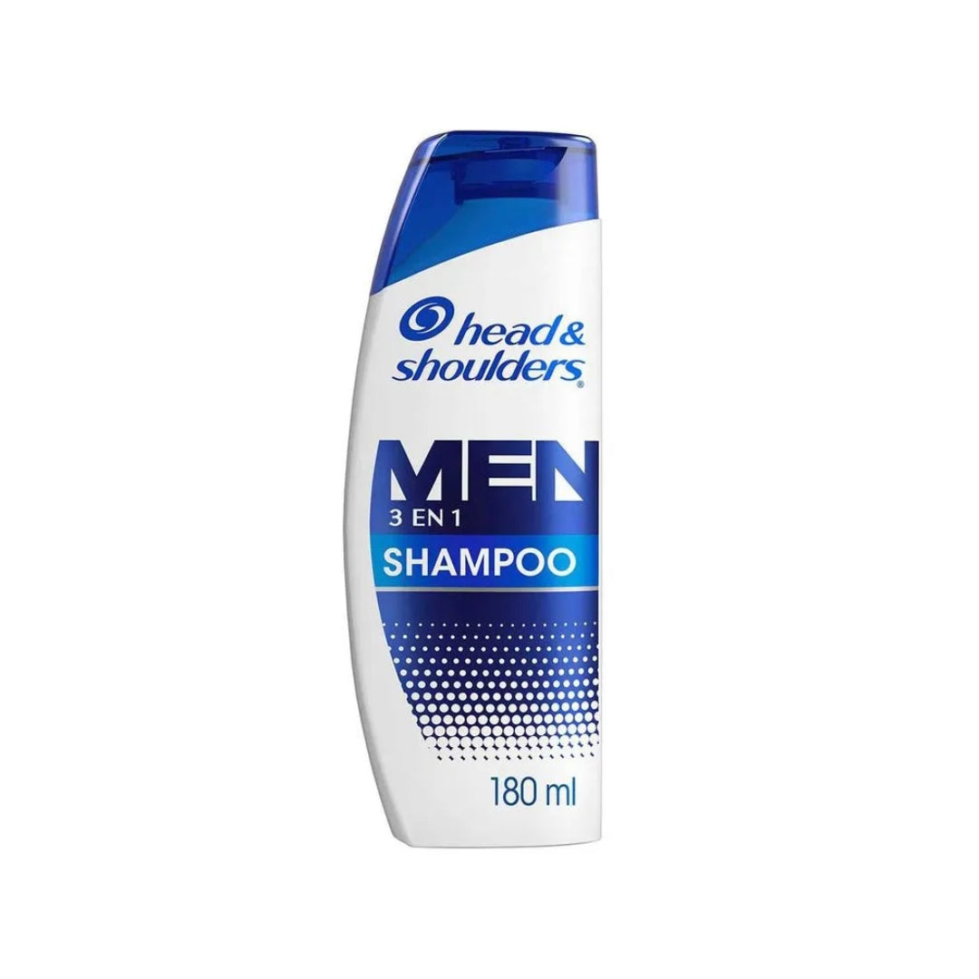 Shampoo Head & Shoulders Men 3En1 180 Ml (12)