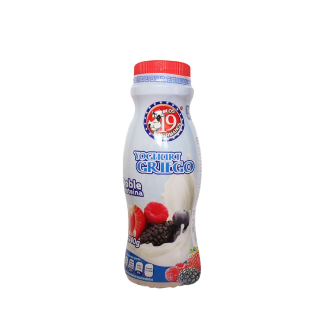 Yogurt 19 Hermanos Griego Berries 240 Ml (30)