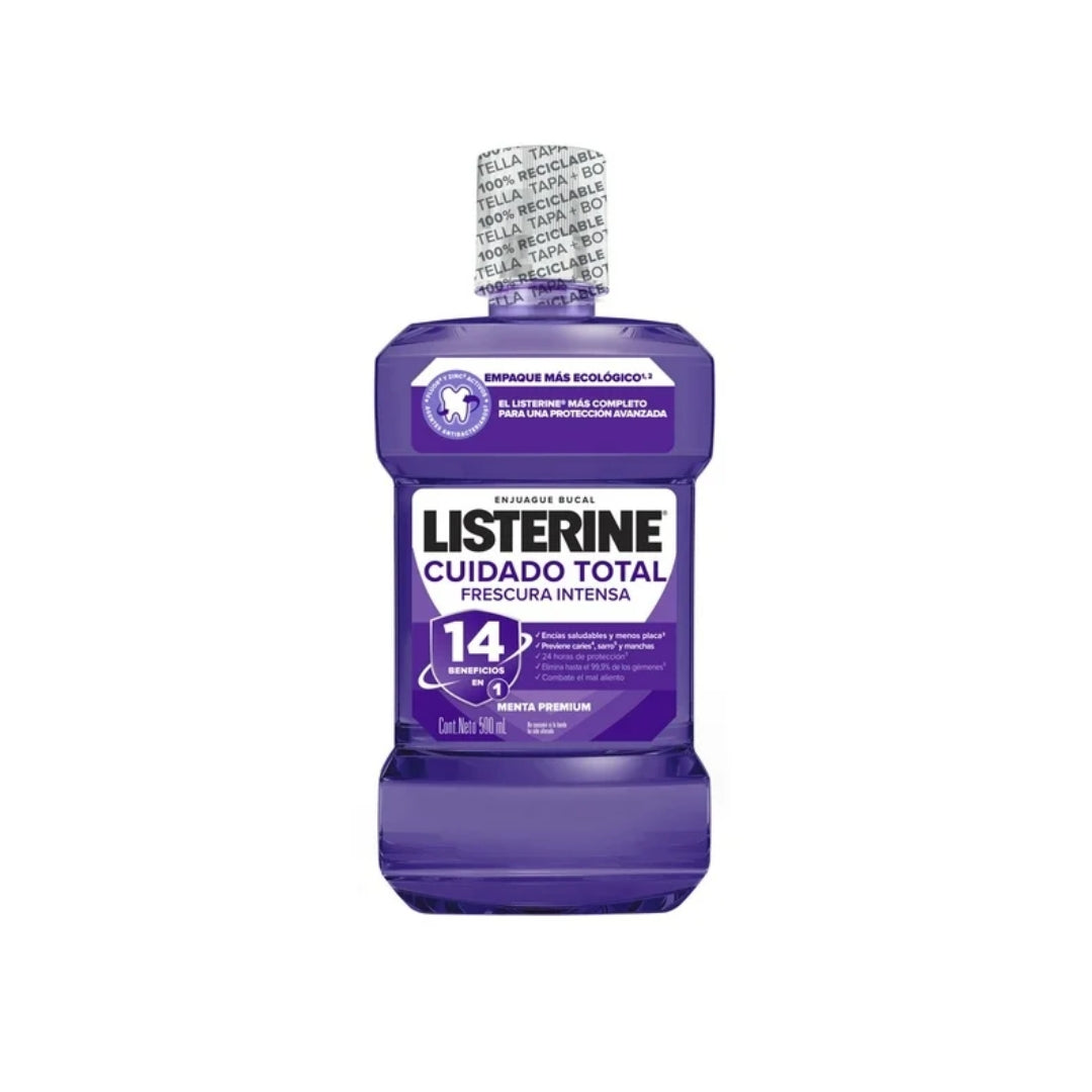 Enjuague Bucal Listerine Menta Premium 500 Ml (3)