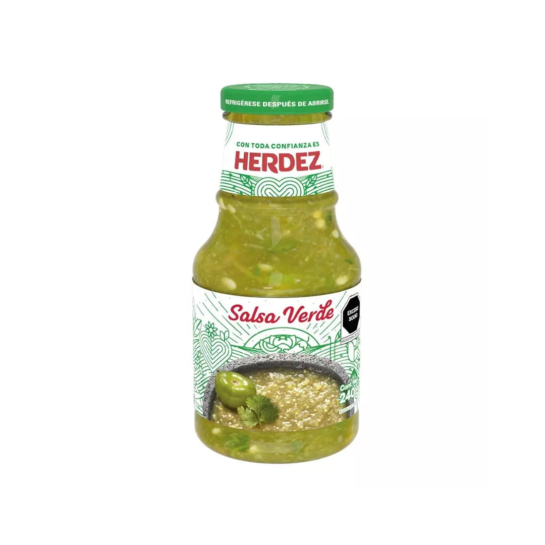 Salsa De Cocina Herdez Verde 240 Gr (12)
