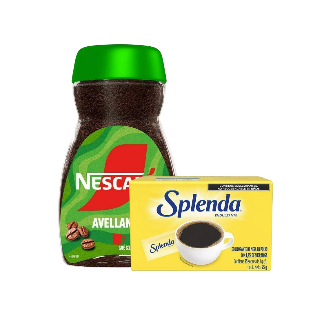 Café Soluble Clasico Avellana 120 Gr + Splenda 25 Gr (1)