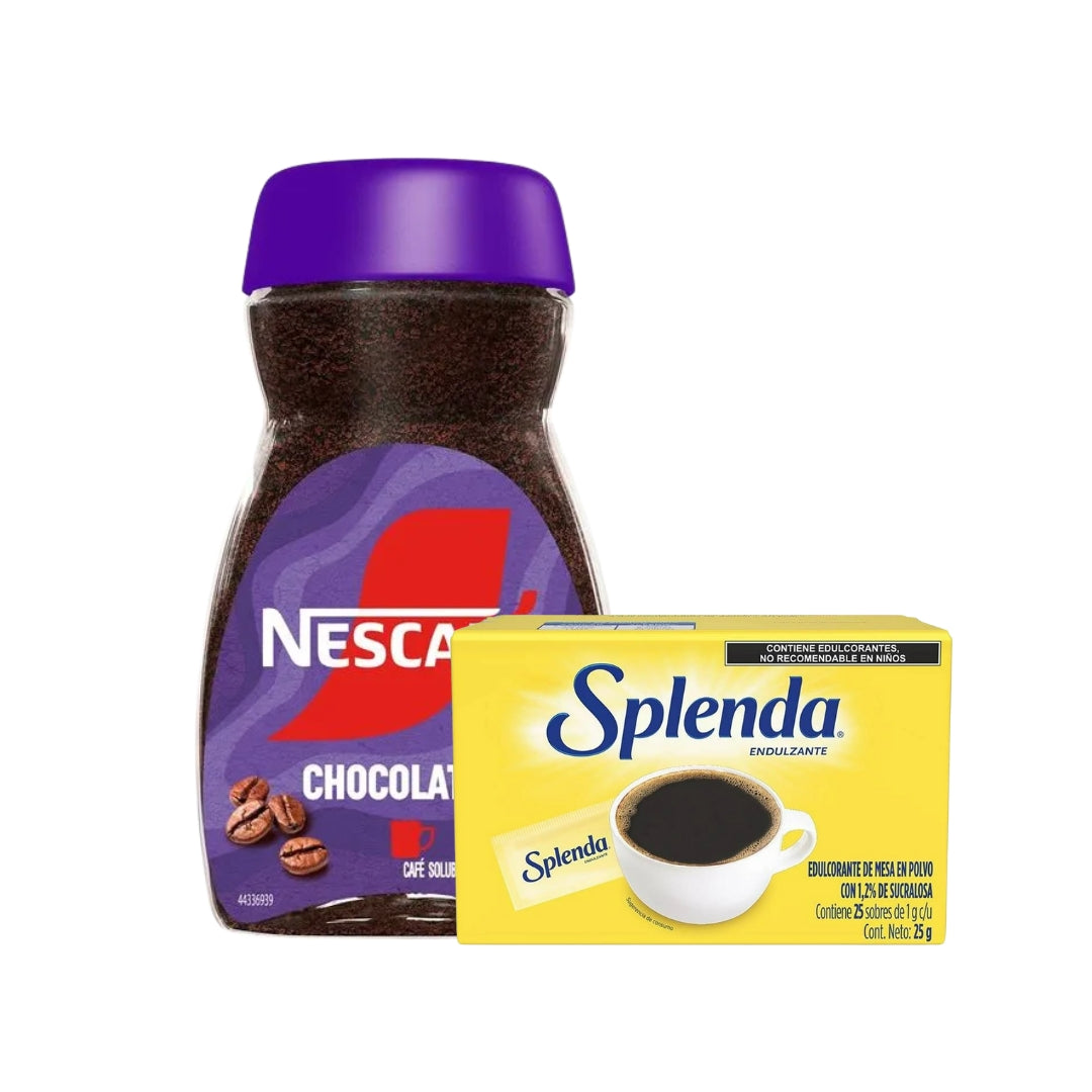 Café Soluble Clasico Chocolate 120 Gr + Splenda 25 Gr (1)