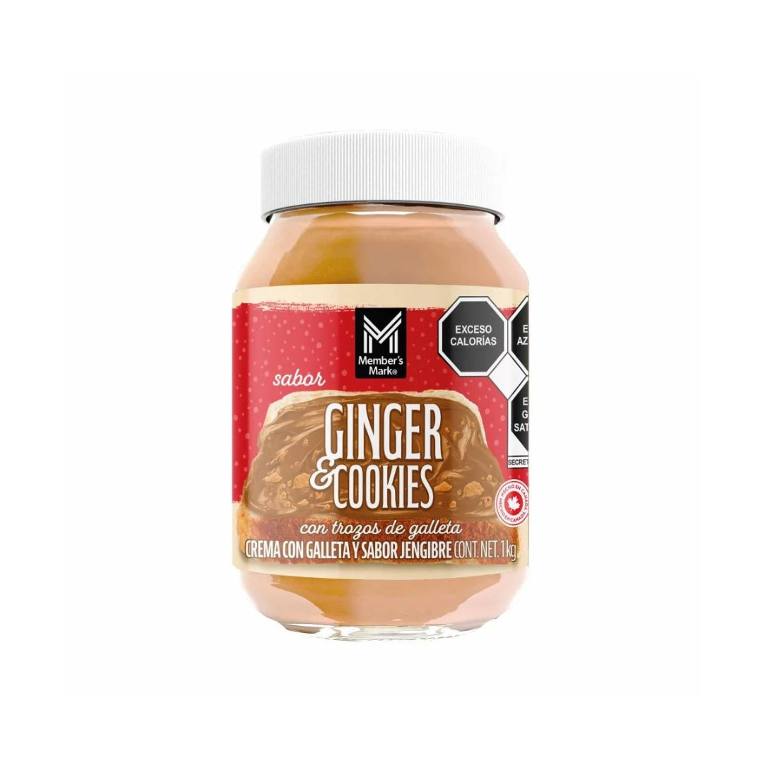 Postre Members Ginger & Cookies 1Kg (1)