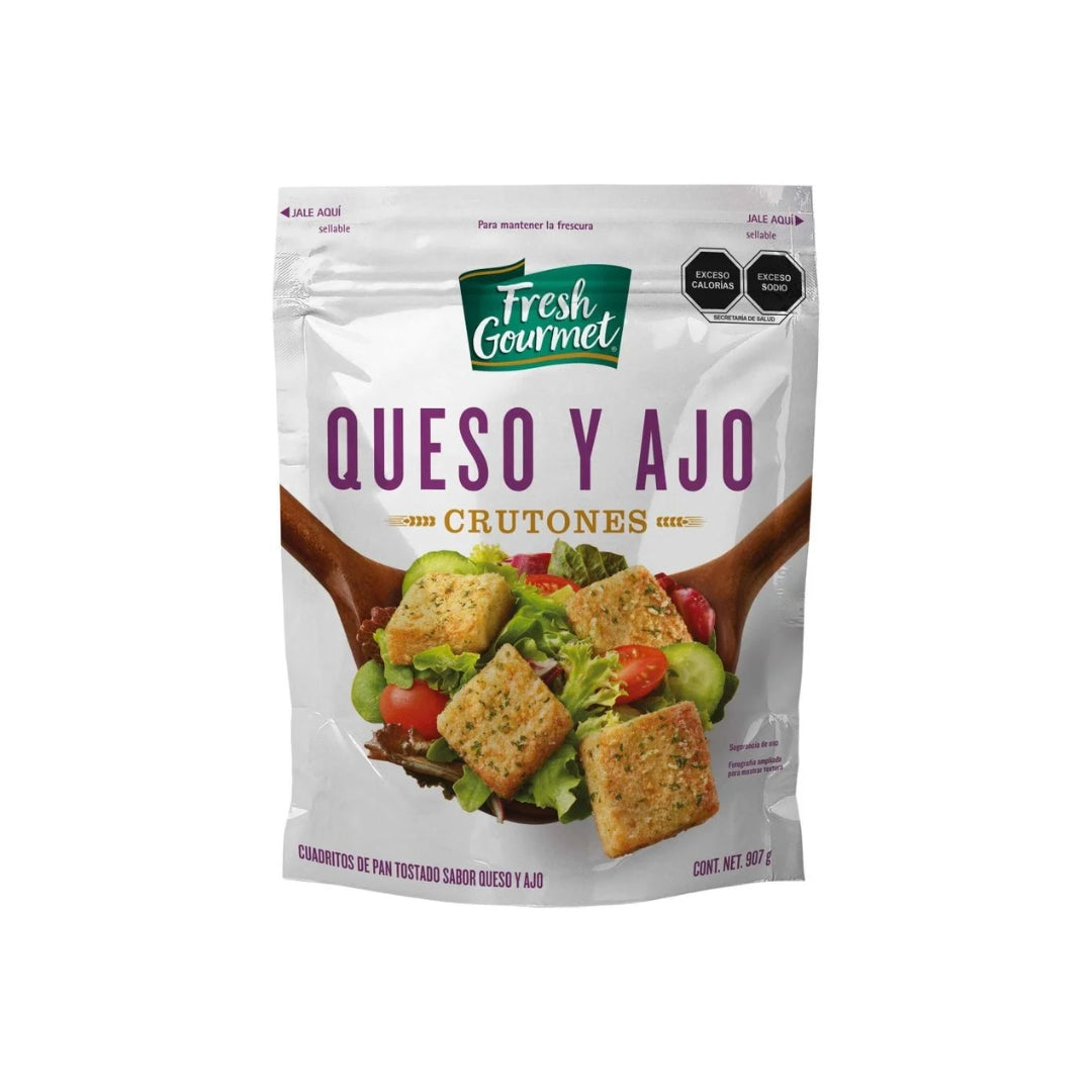 Crutones Fresh Gourmet Queso Y Ajo 907 Gr (1)