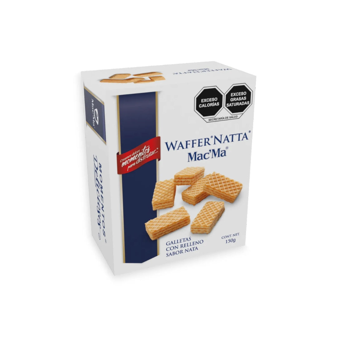 Galletas Macma Waffer Natta 150 Gr (12)
