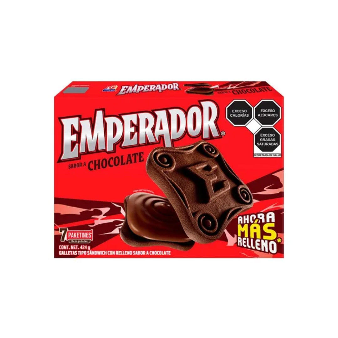 Galletas Gamesa Emperador Chocolate 424 Gr (12)