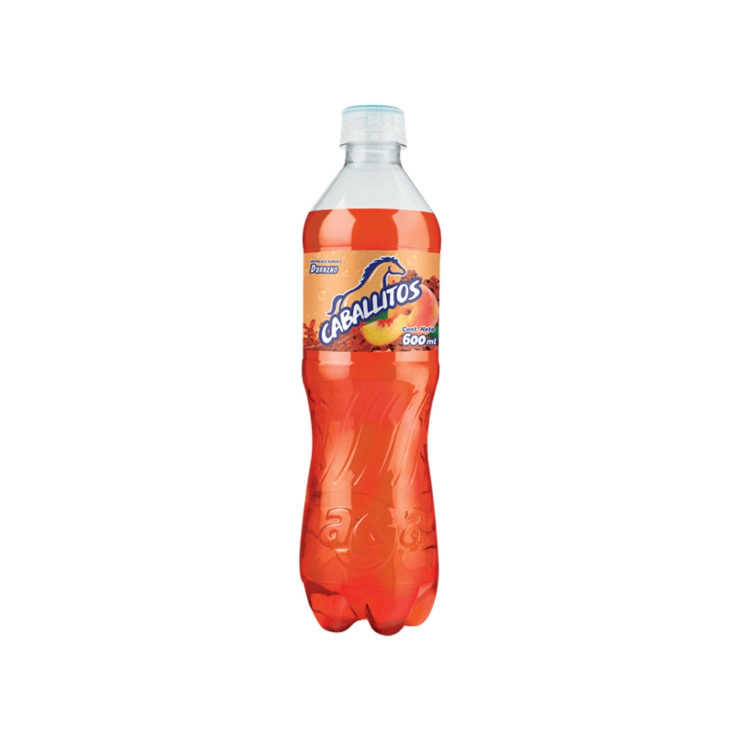 Refresco Caballitos Durazno 600 Ml (24)
