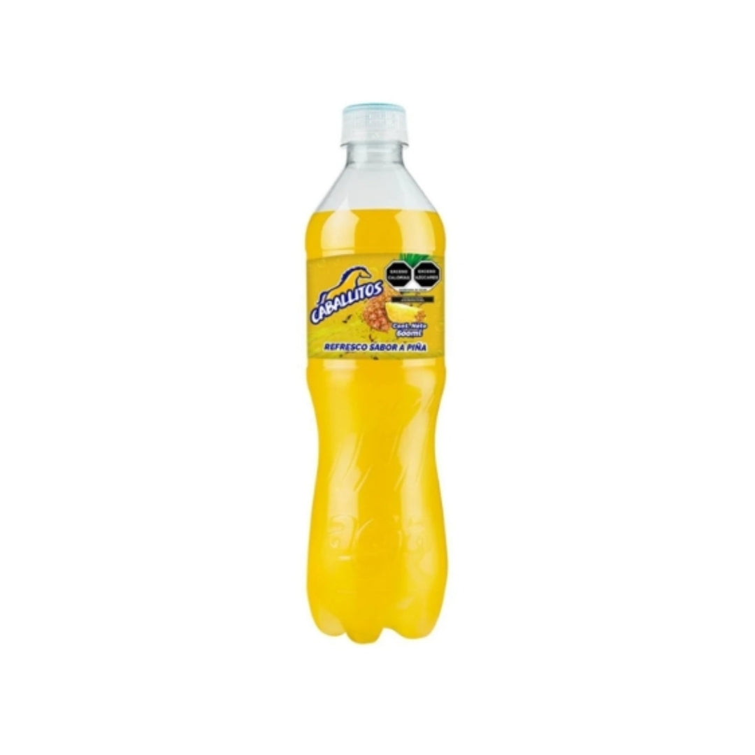 Refresco Caballitos Piña 600 Ml (24)