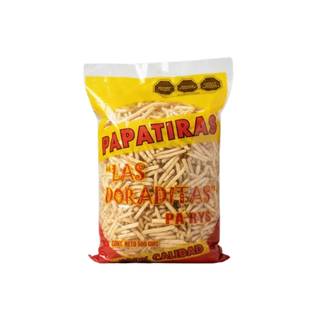 Botana Las Doraditas Papatiras Natural 500 Gr (1)