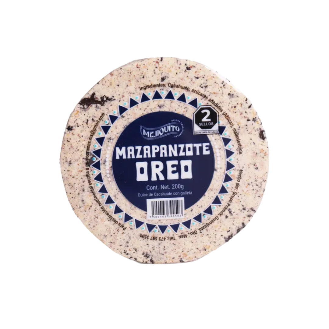 Dulces Mejiquito Mazapanzote Oreo 200 Gr (1)