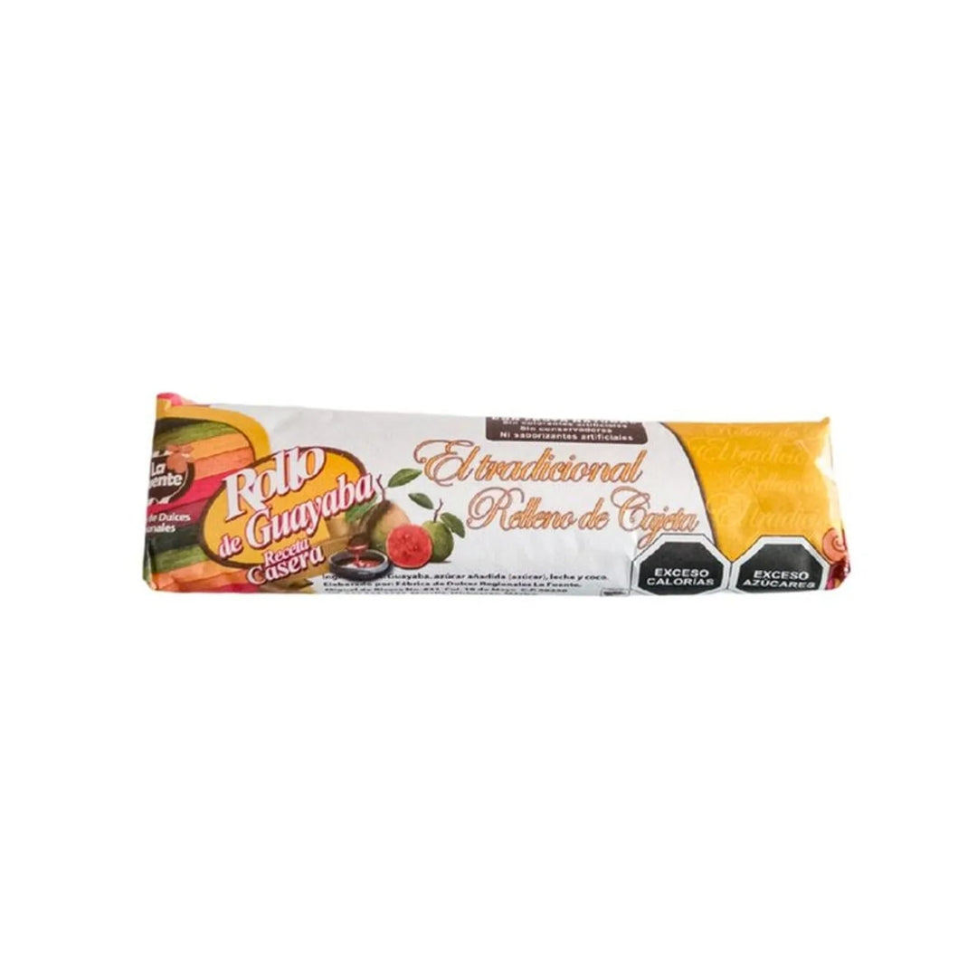Dulces La Fuente Rollo Guayaba Con Cajeta 180 GR (1)