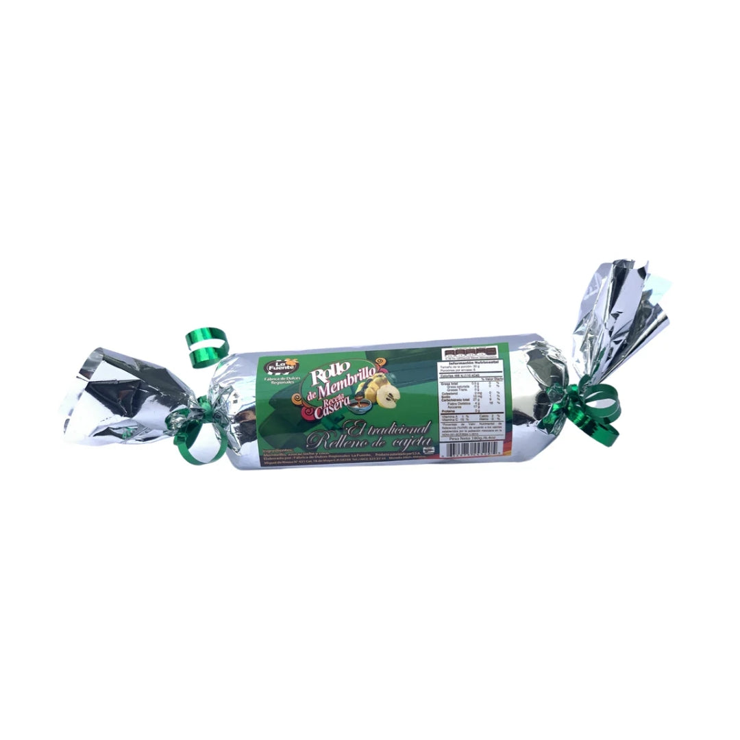 Dulces La Fuente Rollo Membrillo Con Cajeta 180 GR (1)
