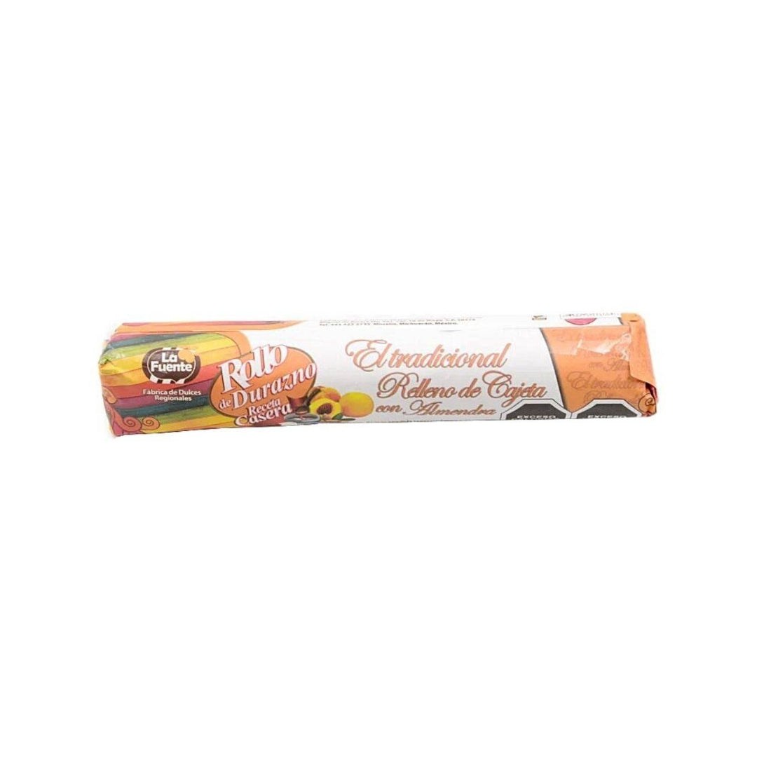 Dulces La Fuente Rollo Durazno Con Cajeta 380 GR (1)
