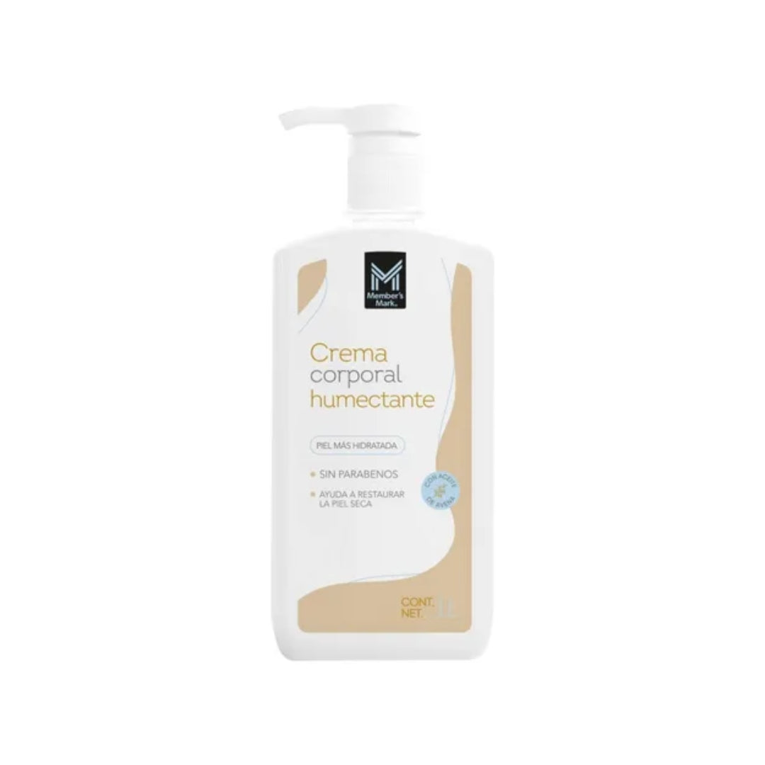 Crema De Tocador Members Avena 1 Lt (1)
