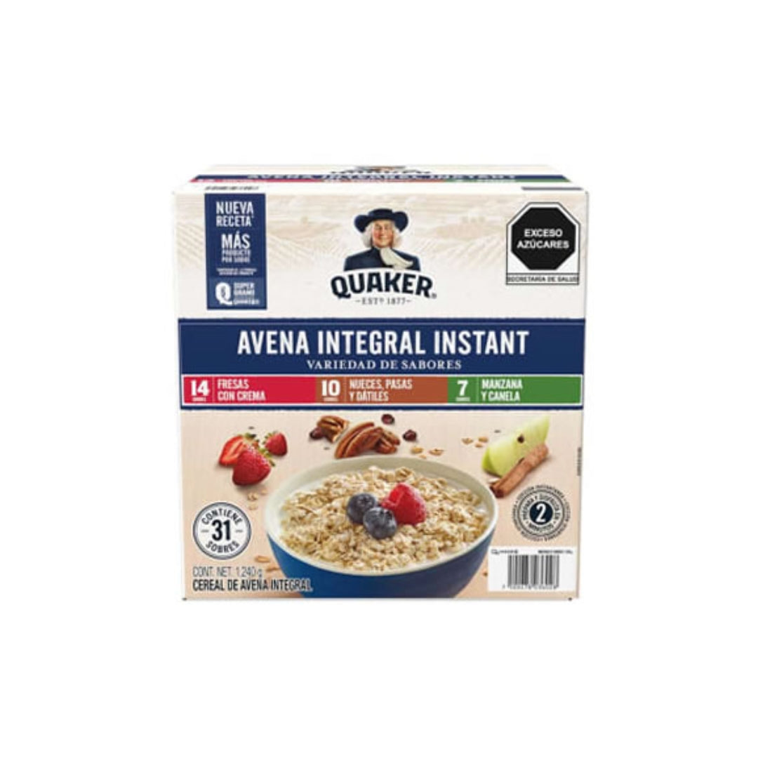 Avena Quaker Instantanea Variedad 40 Gr (31)