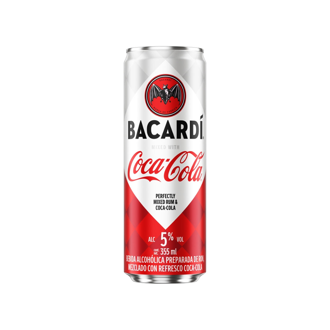 Bebida Alcoholica Bacardi Con Coca Cola 355 Ml (8)