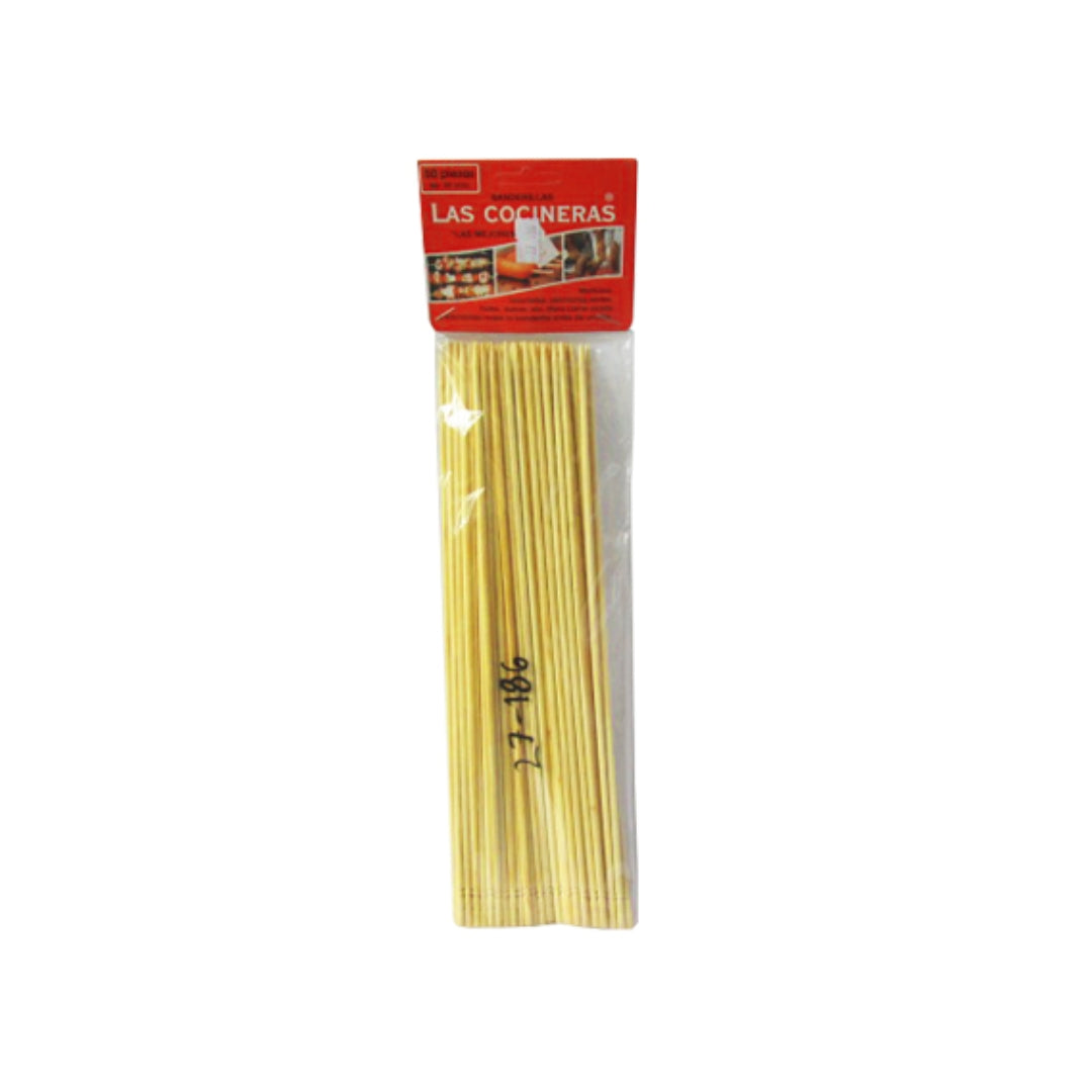 Banderilla De Madera Las Cocineras 20 Cm 50 Pz (1)