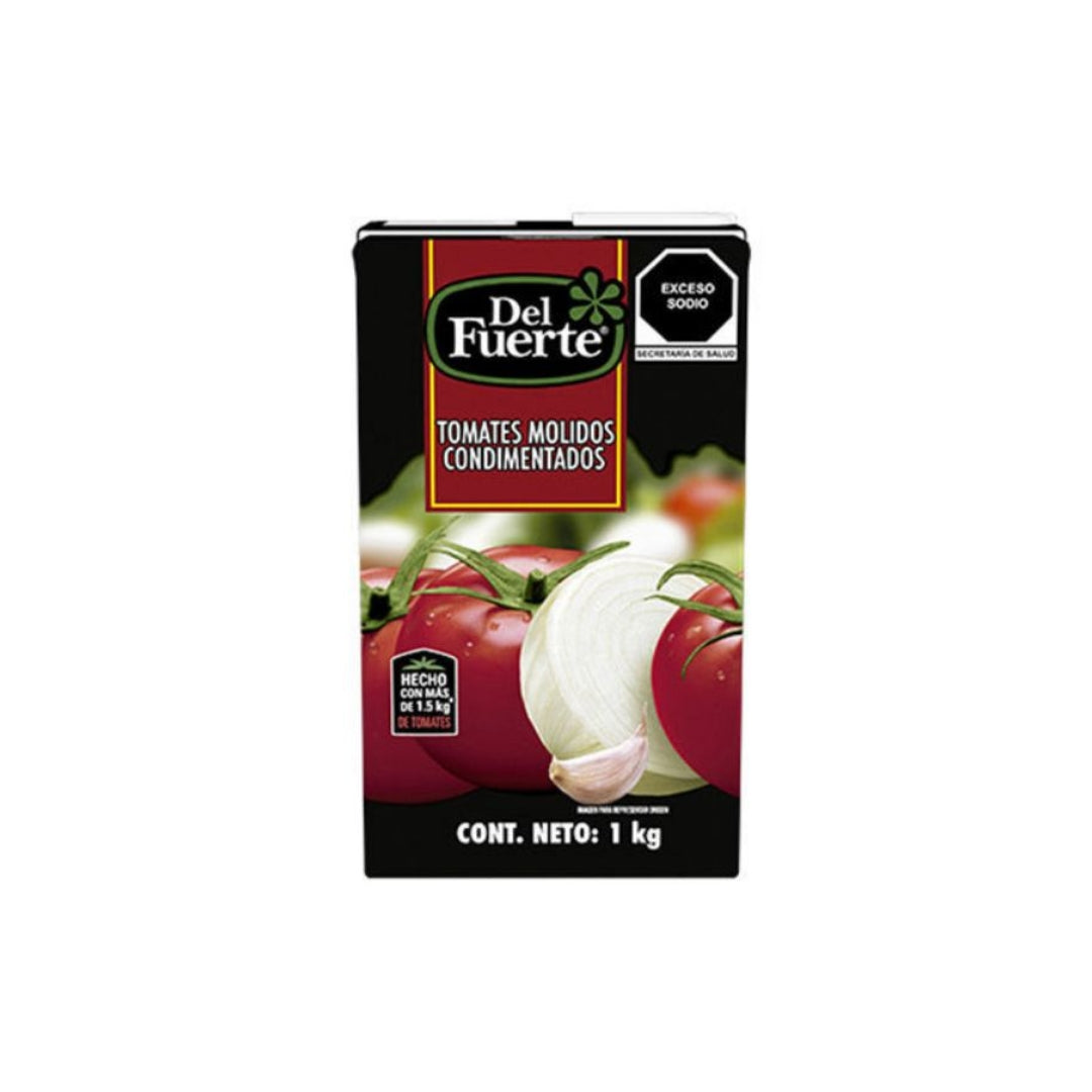 Pure Tomate Del Fuerte Condimentado 1 Kg + 20% (12)