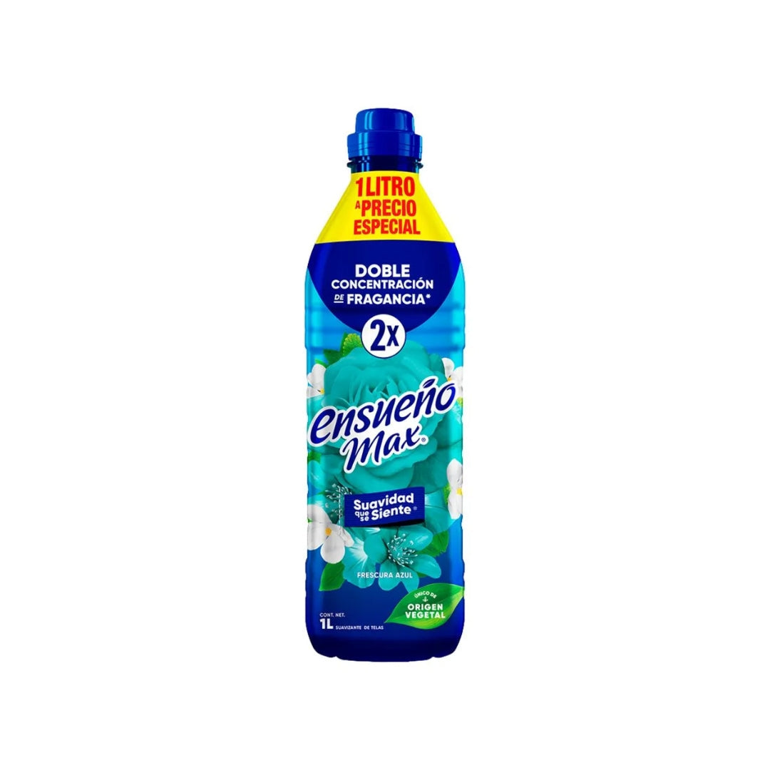 Suavizante Ensueño Max Frescura Azul 1 Lt (12)