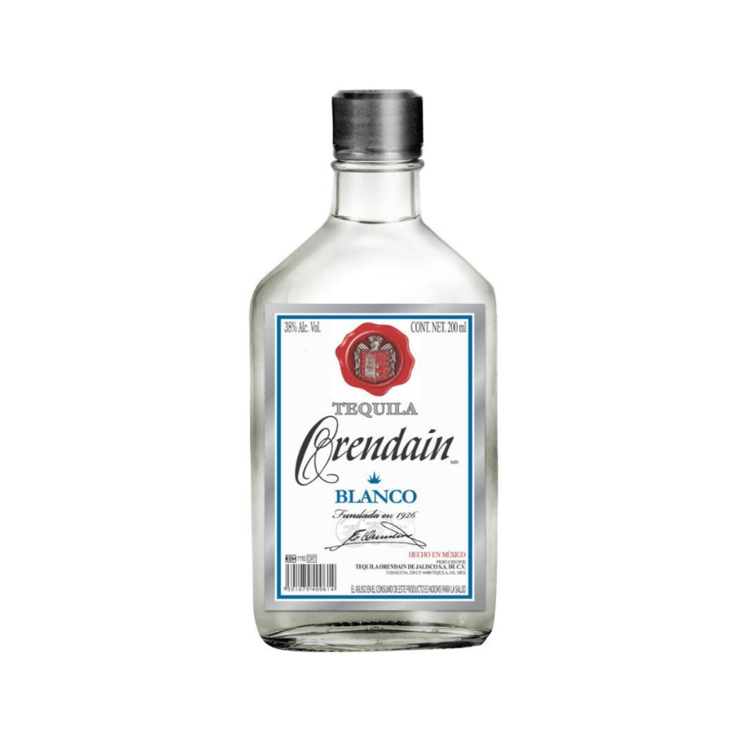 Tequila Orendain Blanco 200 Ml (1)