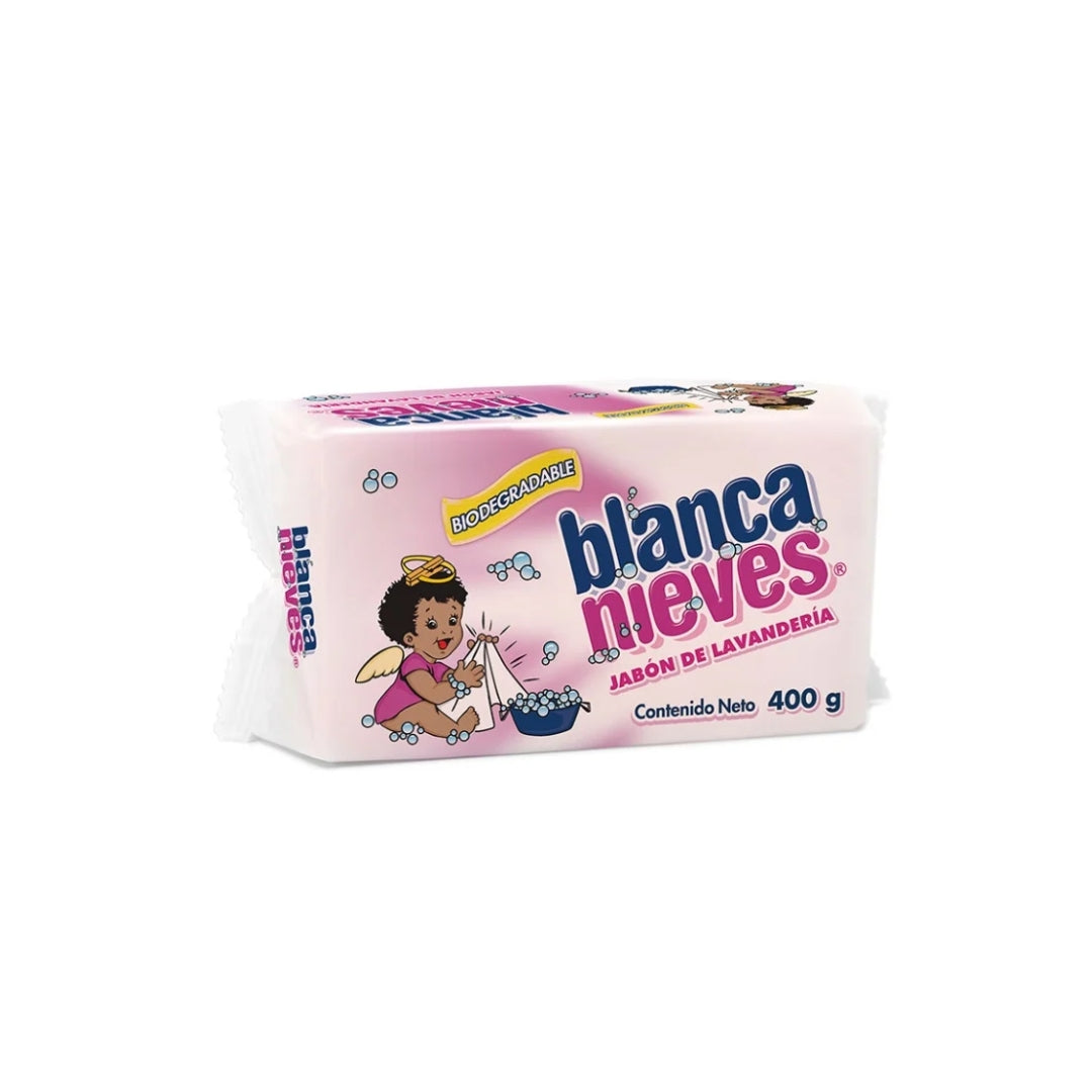 Jabon Lavanderia Blanca Nieves 400 Gr (25)