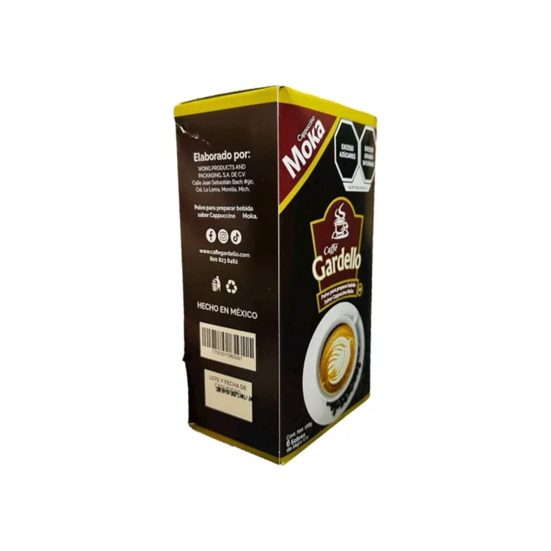 Café Soluble Gardello Cappuccino Moka 168 Gr (6)