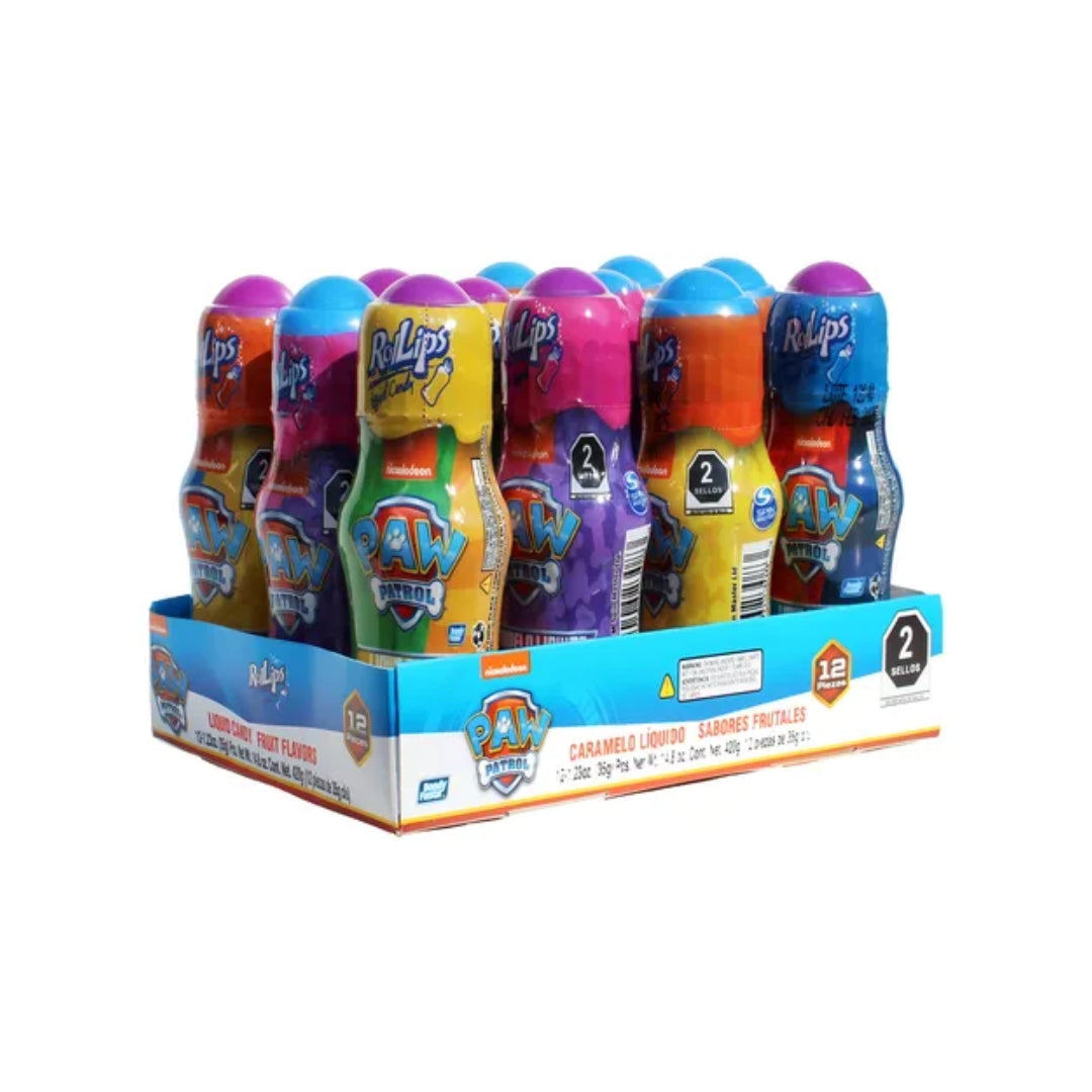 Dulce Pieza Rollips Paw Patrol Frutal 35 Gr (12)