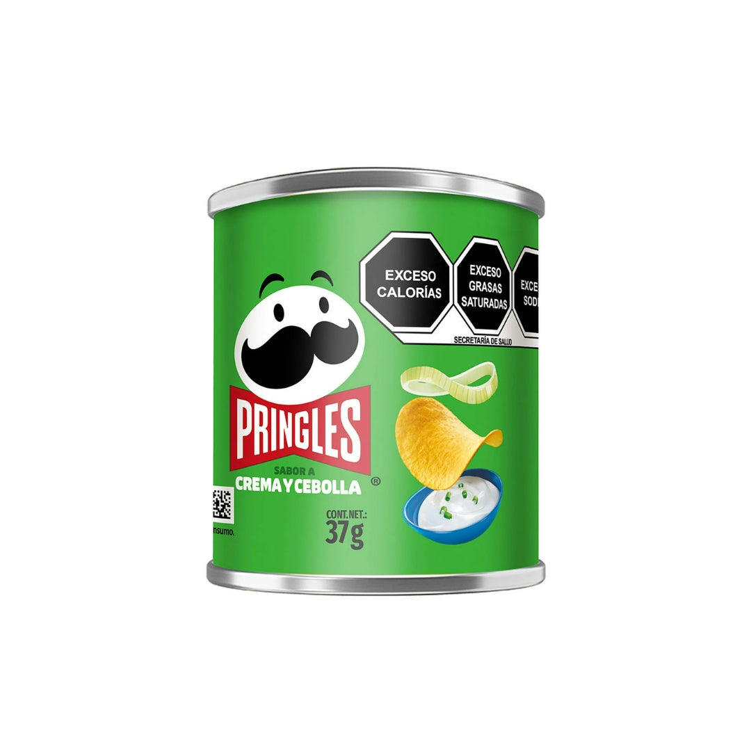 Botana Pringles Crema Y Cebolla 37 Gr (12)
