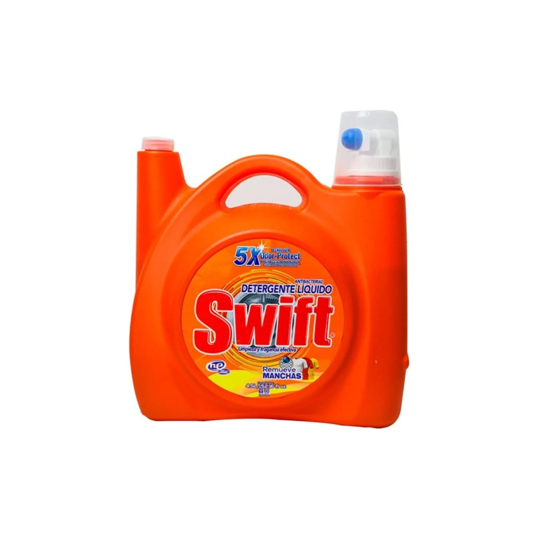 Detergente Ropa Liquido Swift Antibacterial 4.5 Lt (4)
