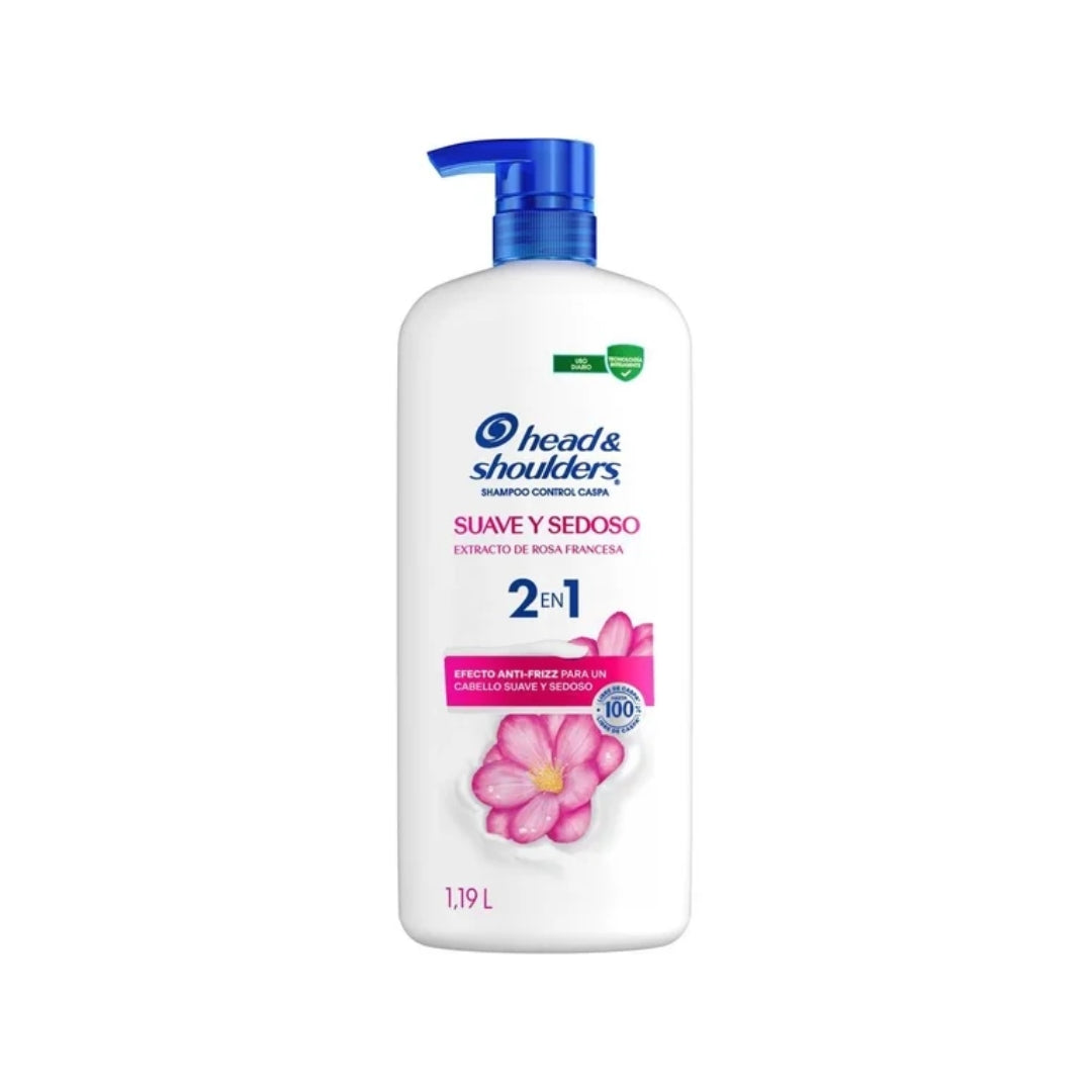 Shampoo Head & Shoulders Suave Y Sedoso 1.19 Lt (1)