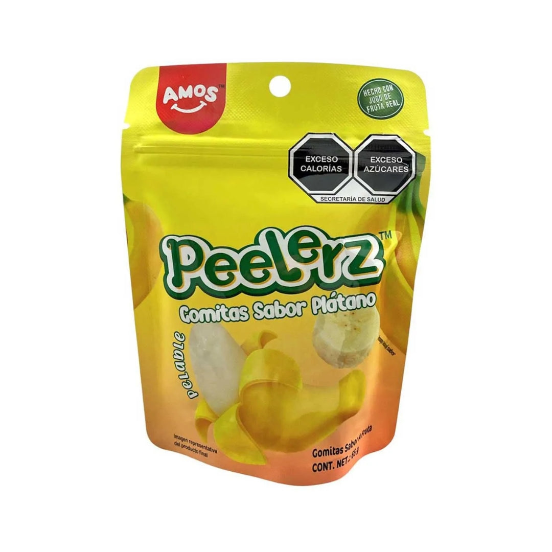 Dulce Pieza Peelerz Gomita Platano 65 Gr (48)