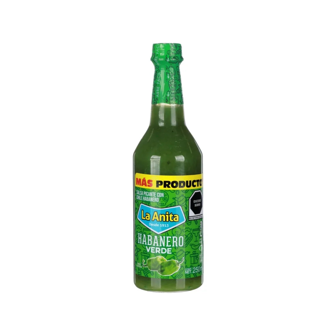 Salsa Habanera La Anita Verde 250 Ml (1)