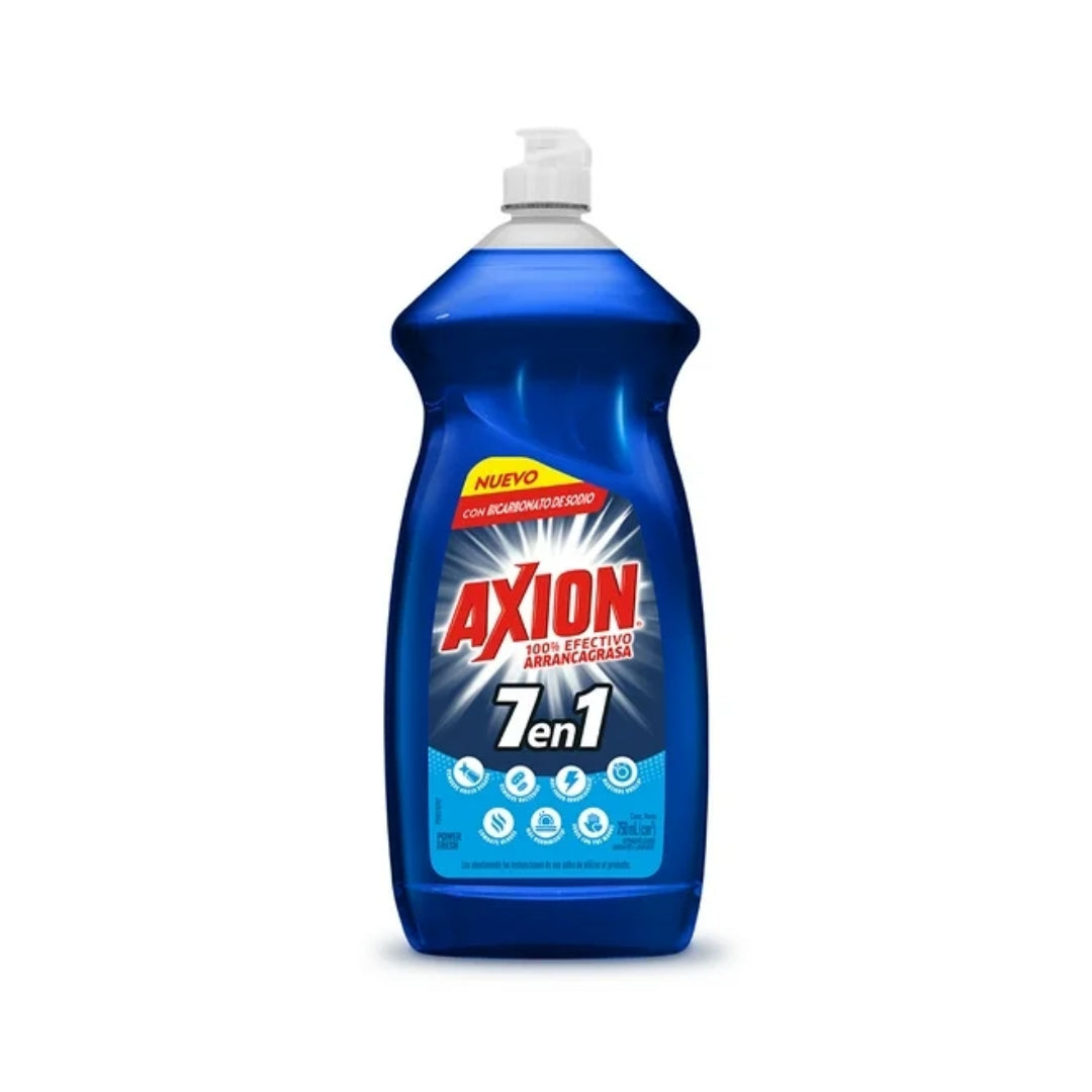 Detergente Trastes Liquido Axion 7 En 1 Power Fresh 750 Ml (12)