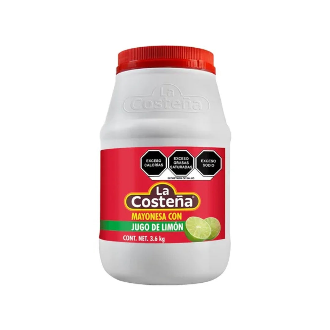 Mayonesa La Costeña Limones 3.6 Kg Pz (4)