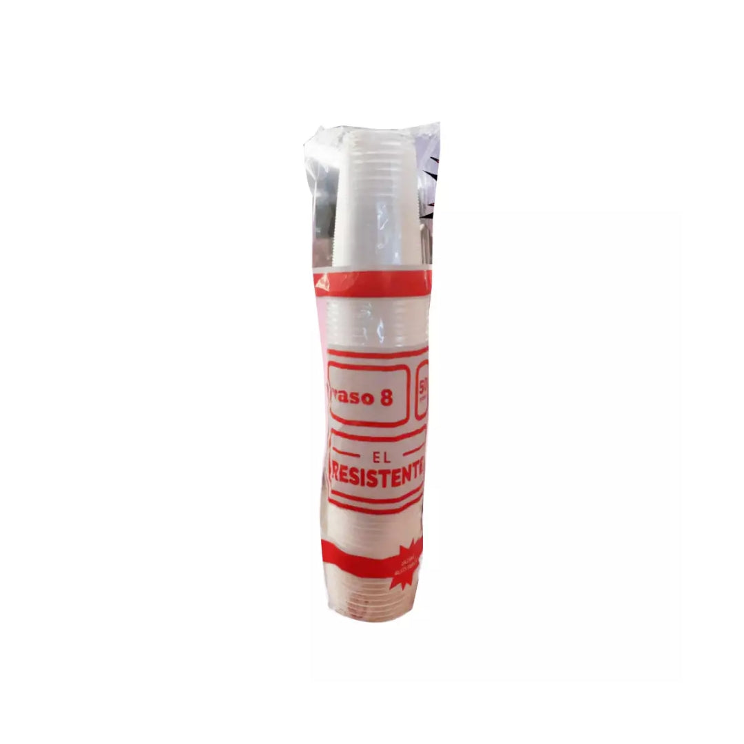 Vasos La Resistente #8 50 Pz (20)